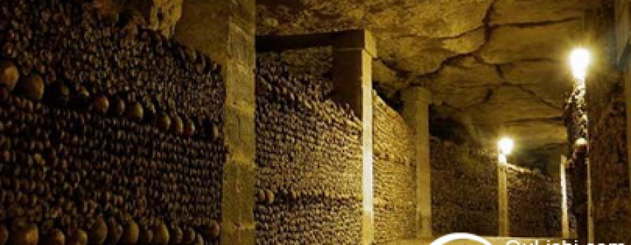 巴黎地下墓穴：是世界上最大的地下藏骨库室