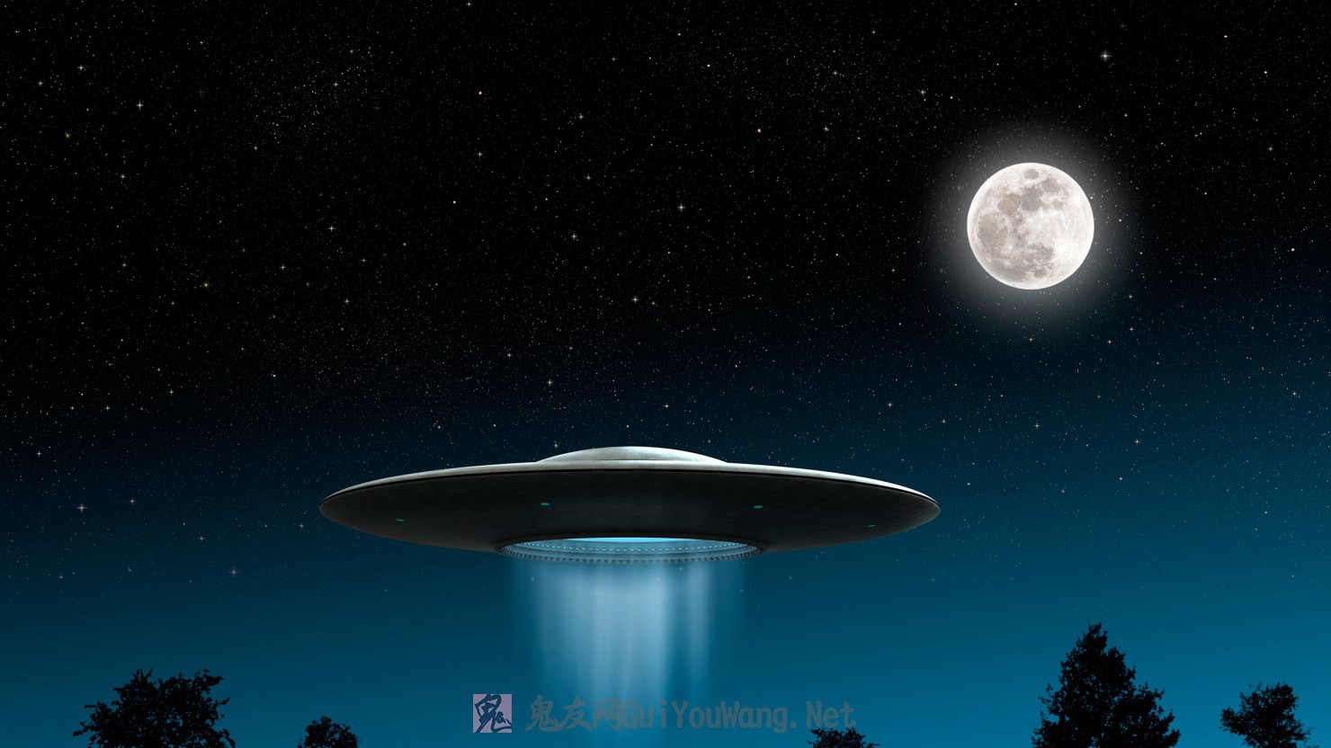 一组国外网站上的UFO高清壁纸桌面，右键另存为