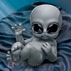 赏析国外一组外星人ET照片（大图桌面壁纸）