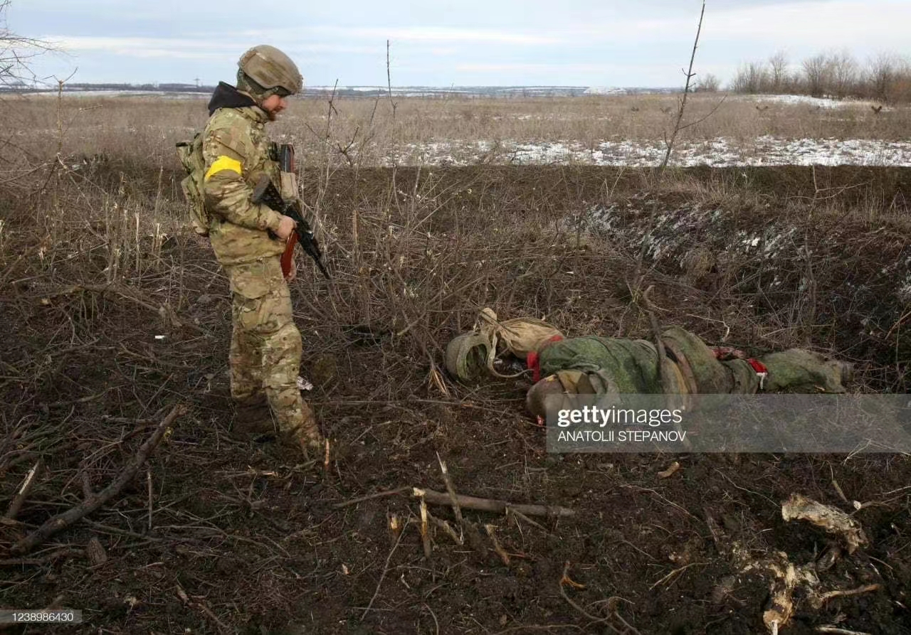 俄乌战争死亡照片