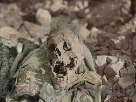 二战彩照：恐怖瘆人的“焚尸炉”阴森可怕的纳粹遗骸